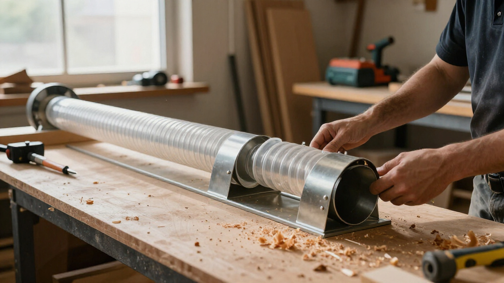 dust collection ducting kit for professional woodworking