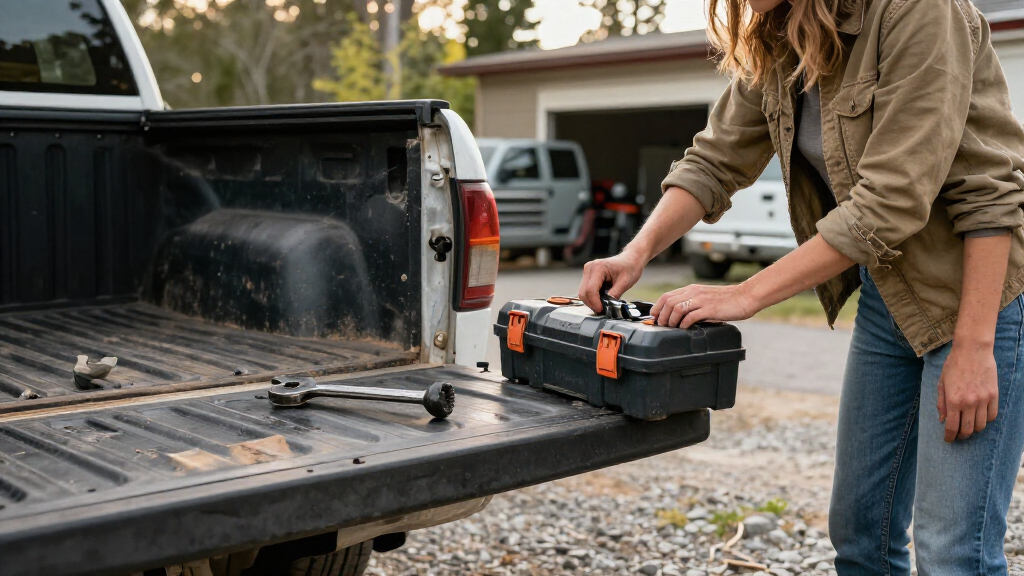 truck bed tool boxes