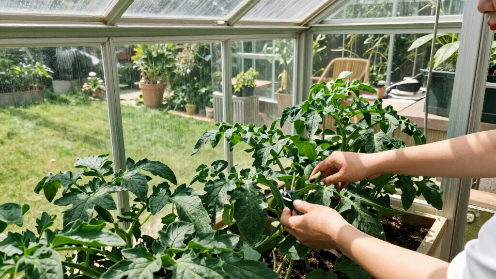 6x8 glass greenhouse