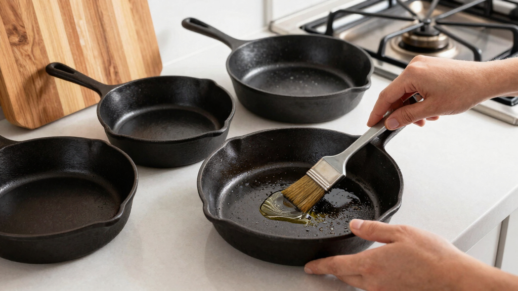 cast iron skillet set