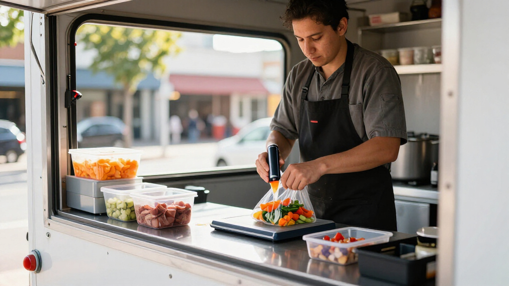 best vacuum sealer for prep ahead food truck menus