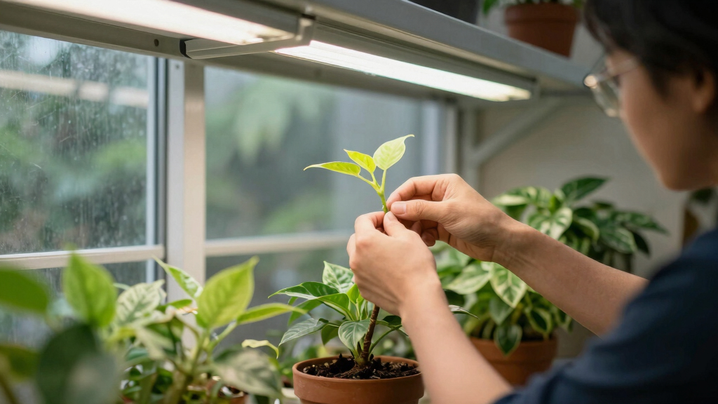 best greenhouse shelving with grow lights