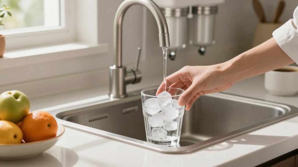 under sink water filter for ice maker and coffee