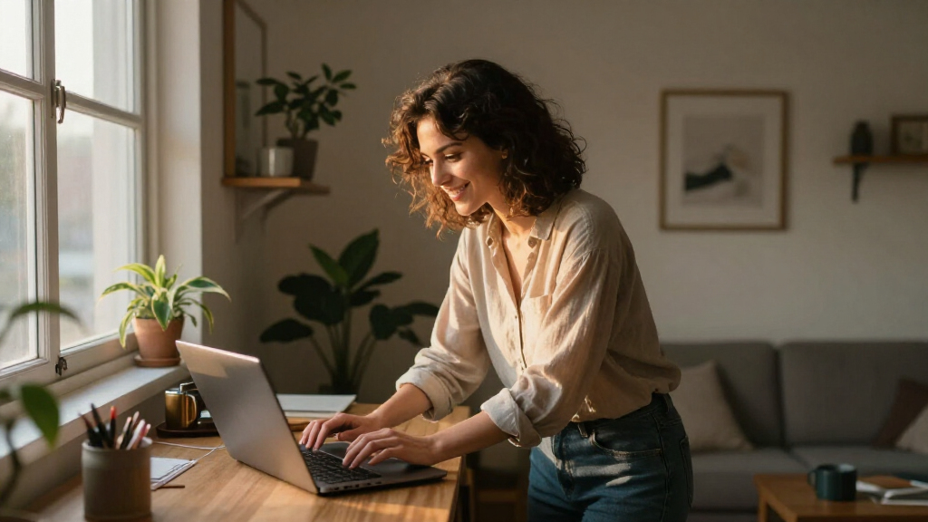 standing desk for small spaces