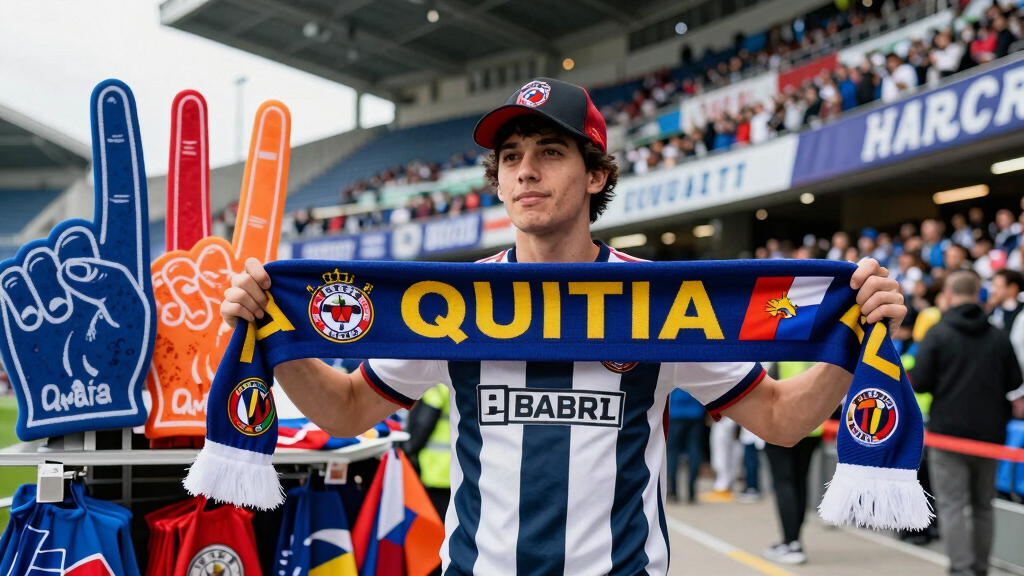 soccer fan merchandise