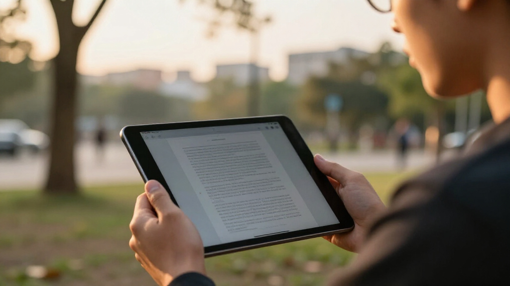 best tablet for document scanning and notes
