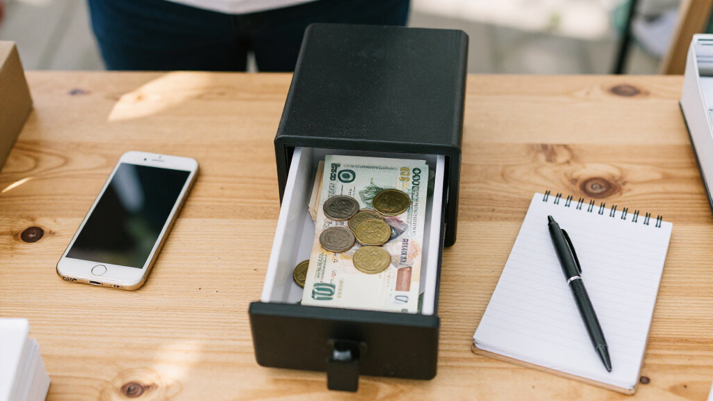 portable cash drawers for direct sales events