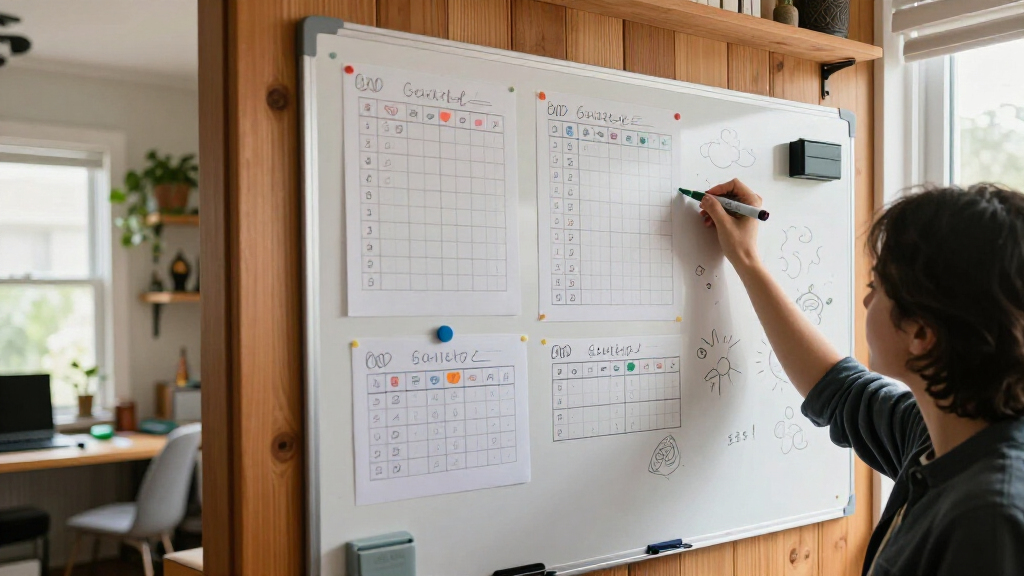 goal tracking whiteboards