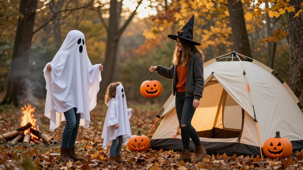Halloween camping costumes