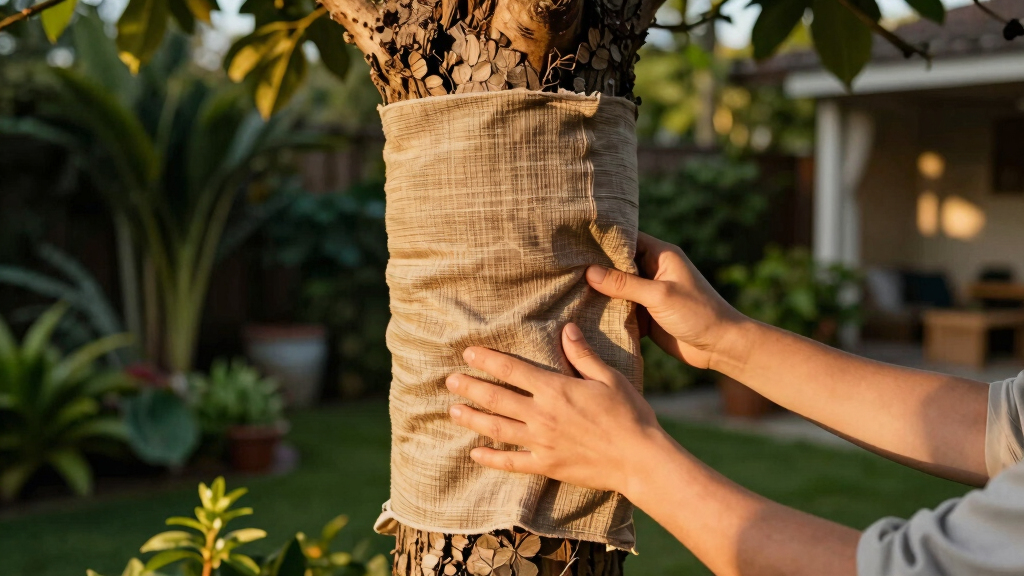 best tree trunk wraps for sunburn protection