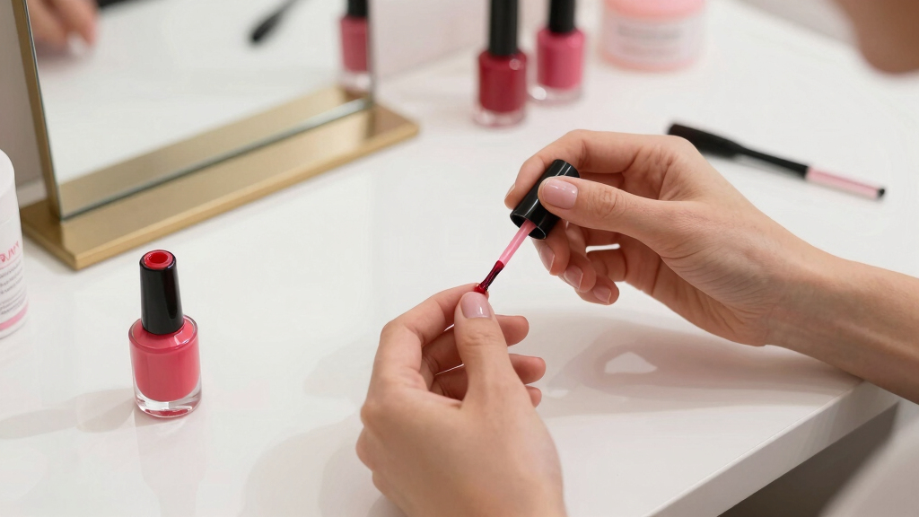 best strawberry blush nail polishes