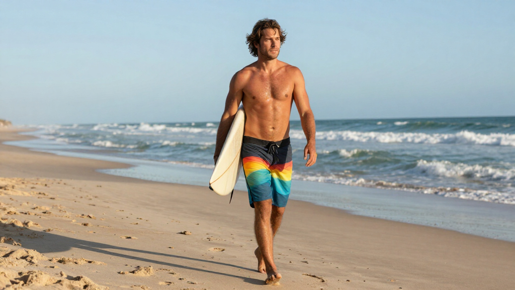 mens upf board shorts