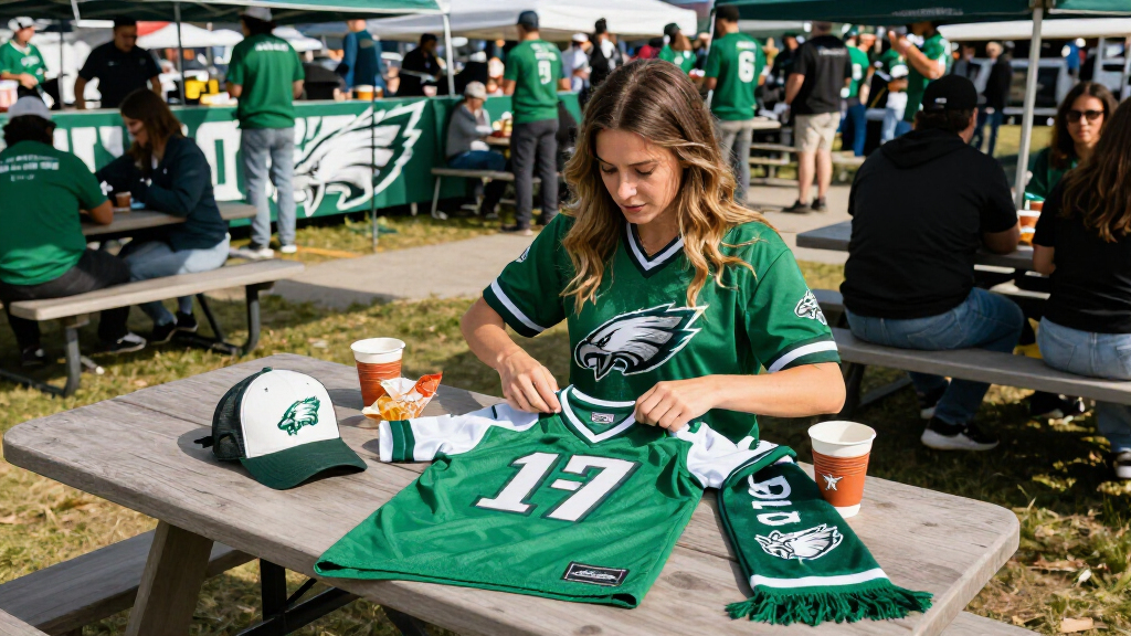 best women's Eagles game day outfits
