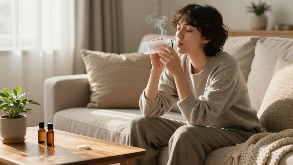 natural stress relief inhalers
