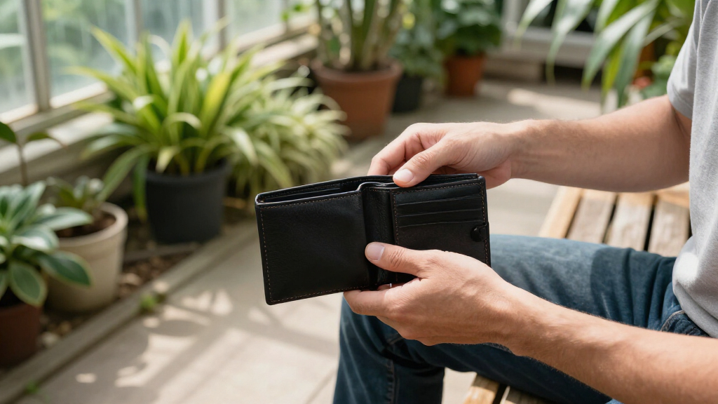 luxury mens leather wallets
