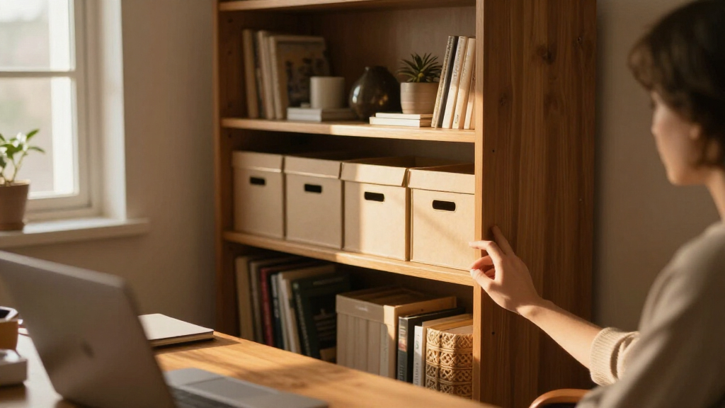 best tall bookcase for home office storage