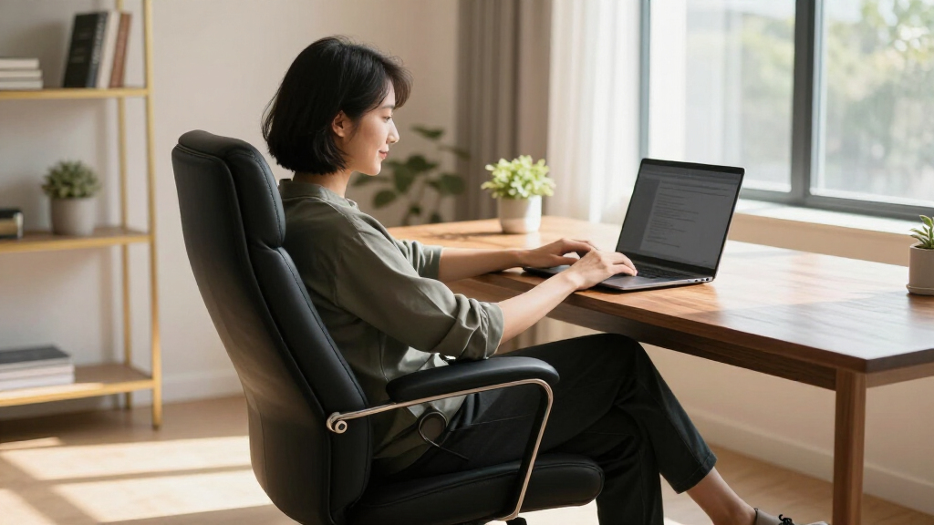 ergonomic chair for back pain premium