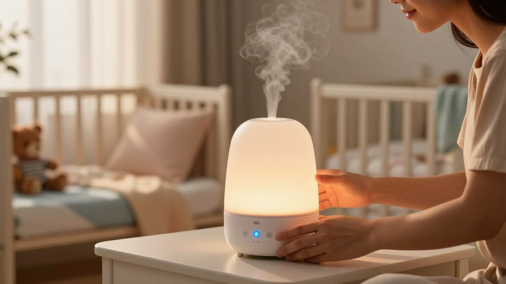 humidifiers for baby rooms with night lights