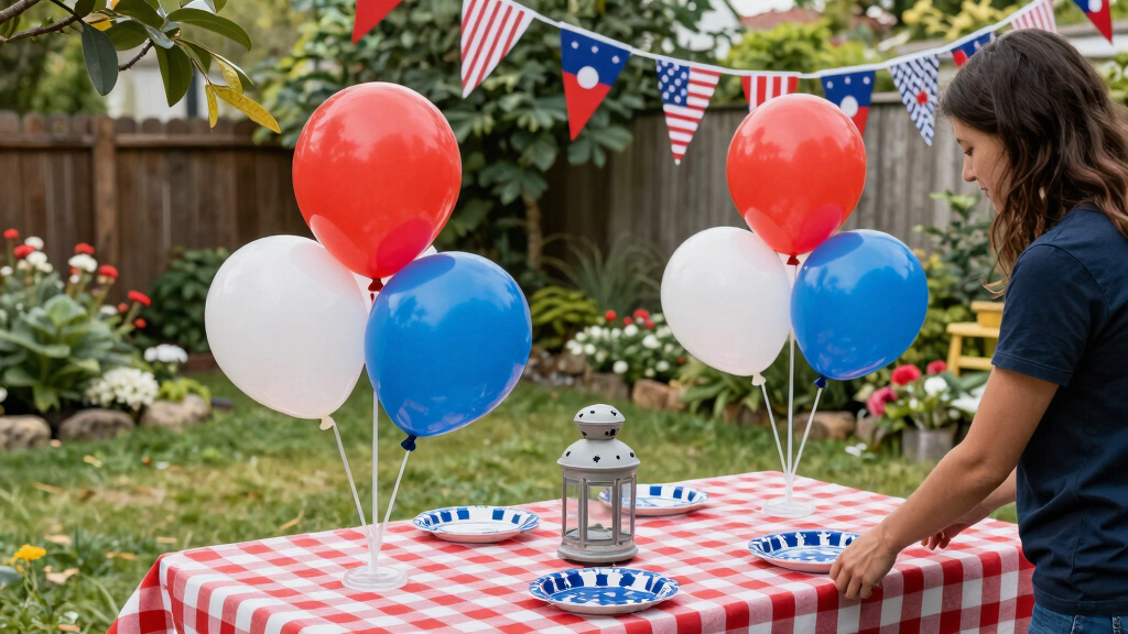 patriotic outdoor party supplies