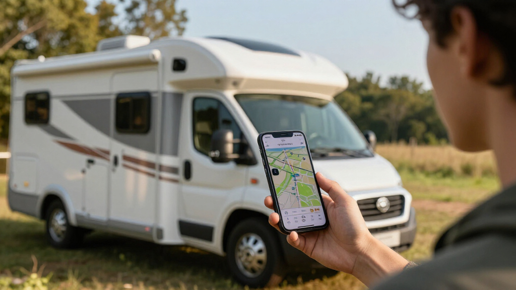 gps tracker for trailers and rvs