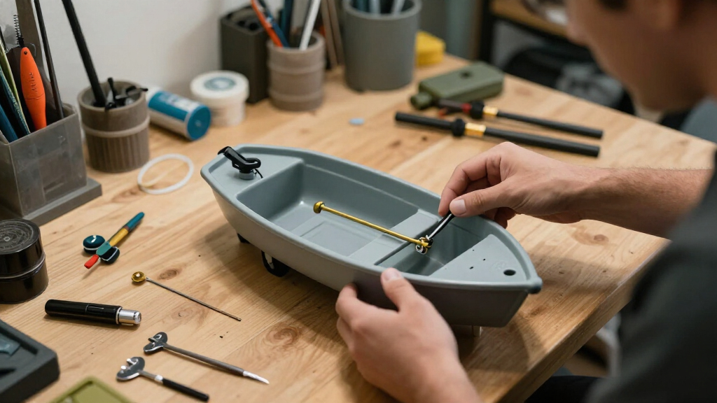 portable fishing bait boats