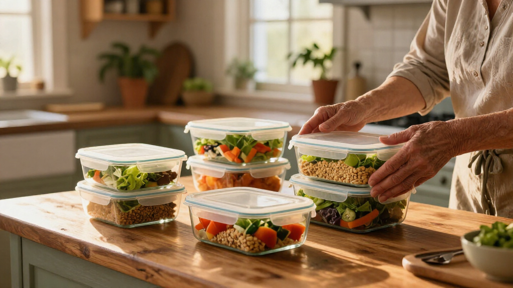 meal prep containers glass
