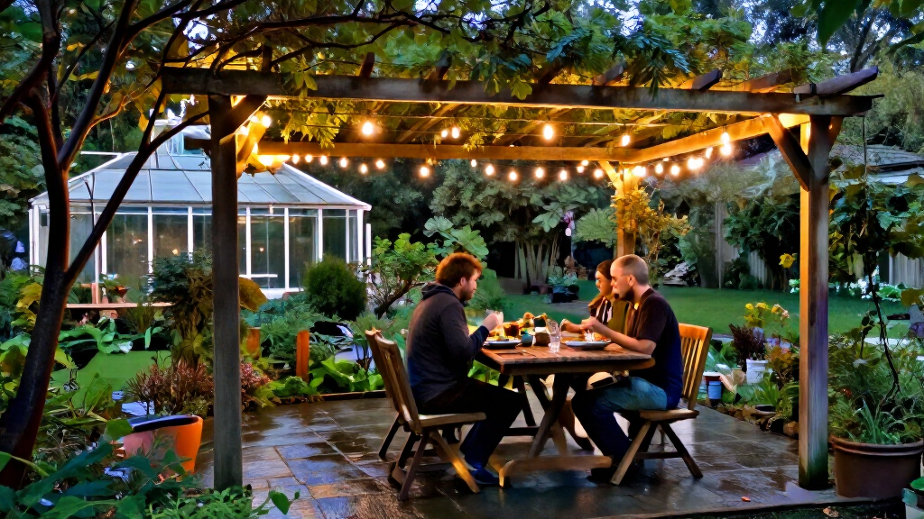 weatherproof outdoor string lights