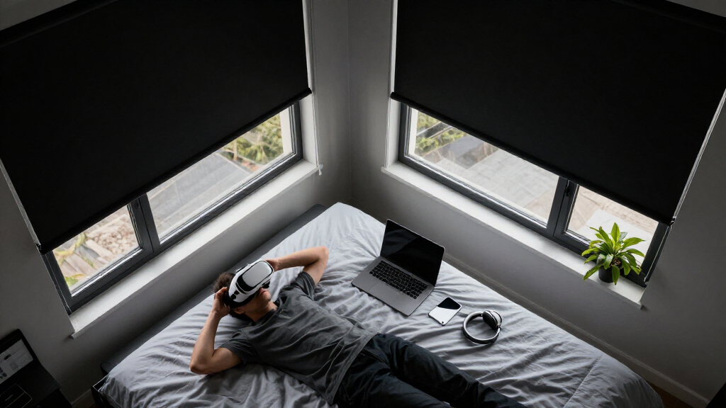 best blackout shades for VR rooms