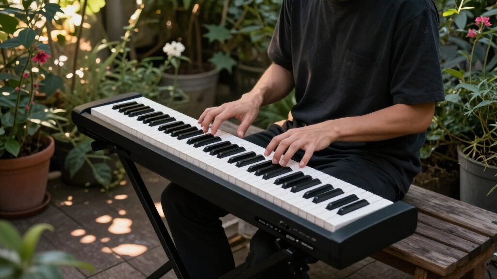 digital piano keyboards