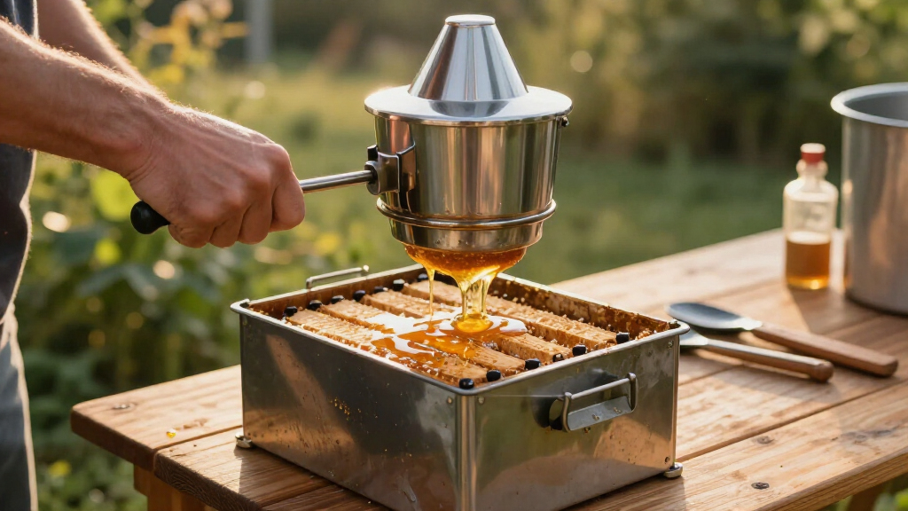 manual honey extractor 8 frame stainless