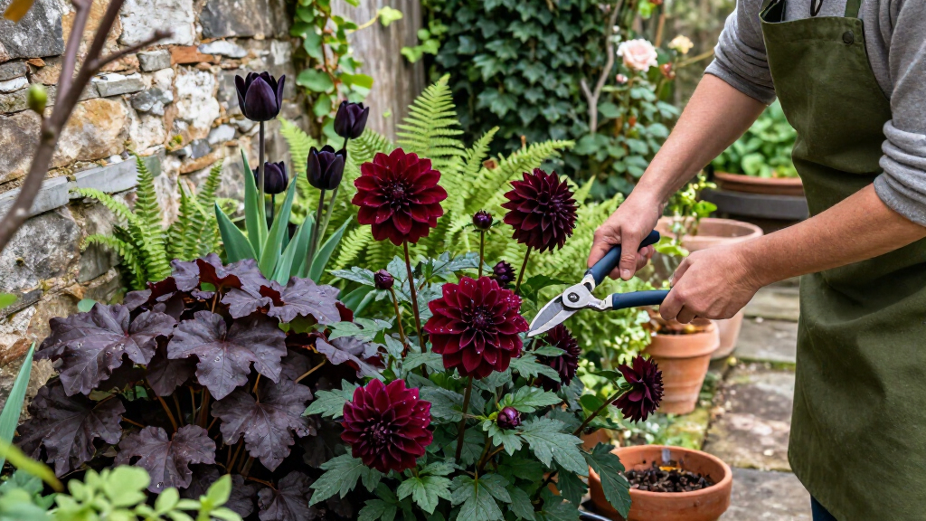 best gothic garden plants