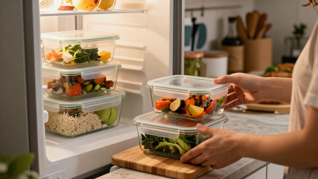 refrigerated meal prep containers