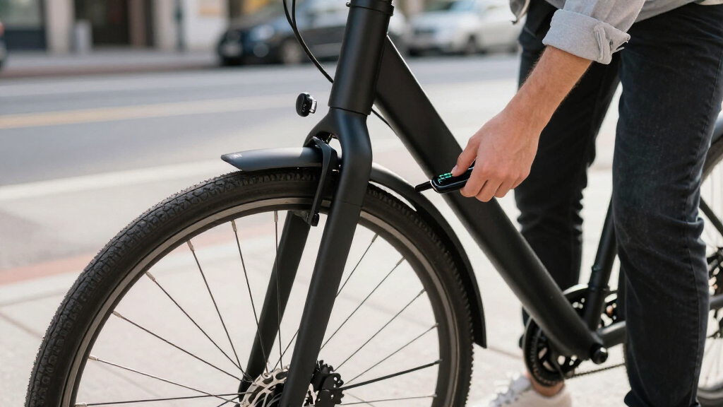 e bike wheel lock