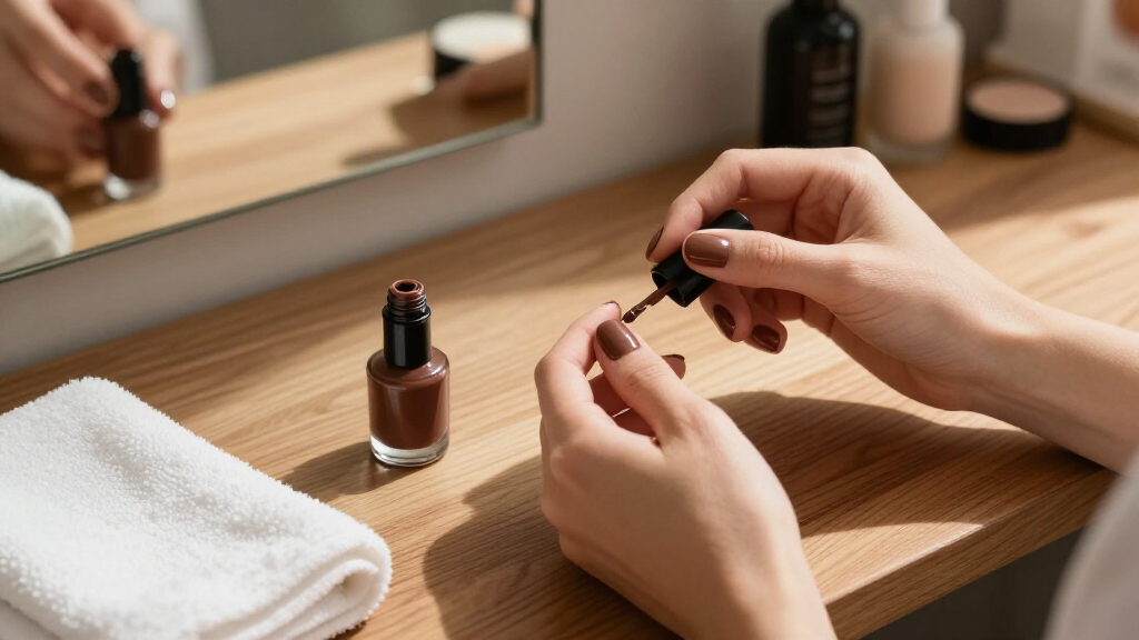 best chocolate brown nail polishes