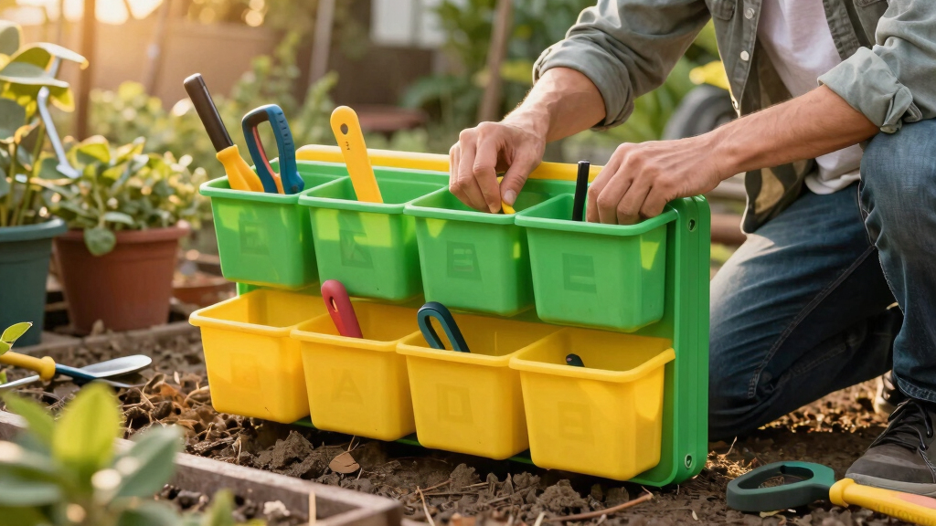 garden tool storage organizers