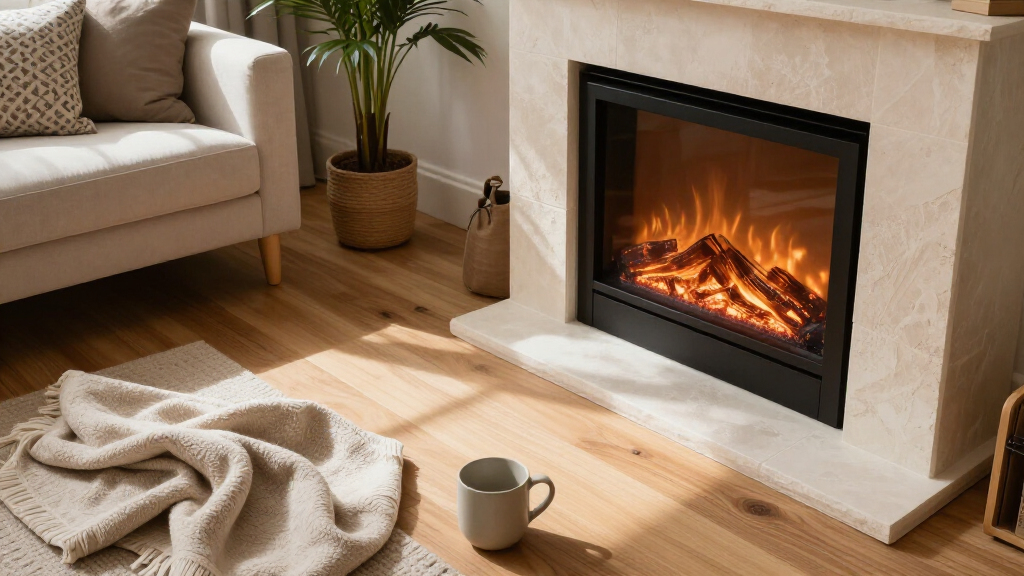 best electric fireplace insert for living room