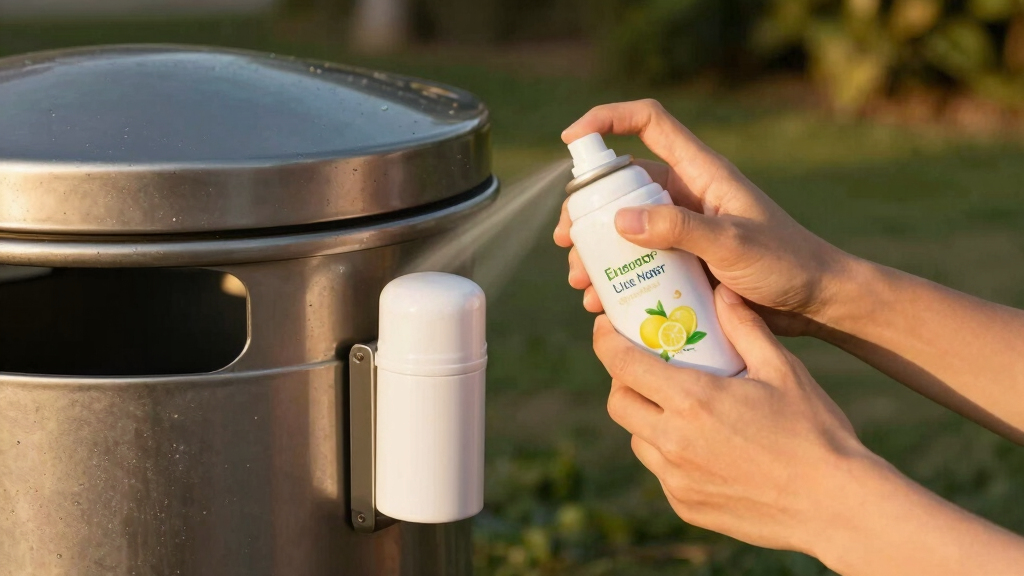 outdoor garbage can deodorizer