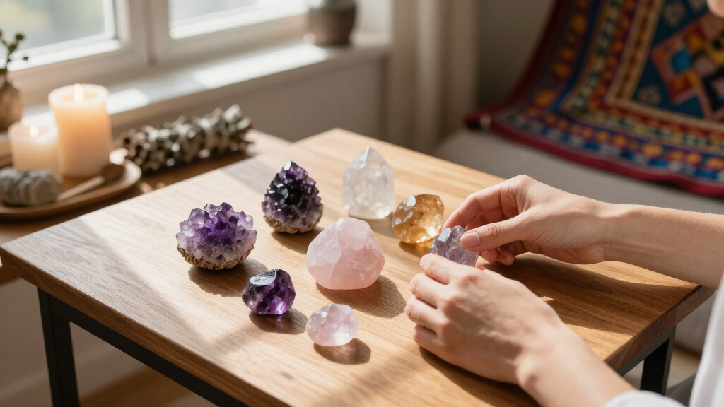 chakra healing crystal sets
