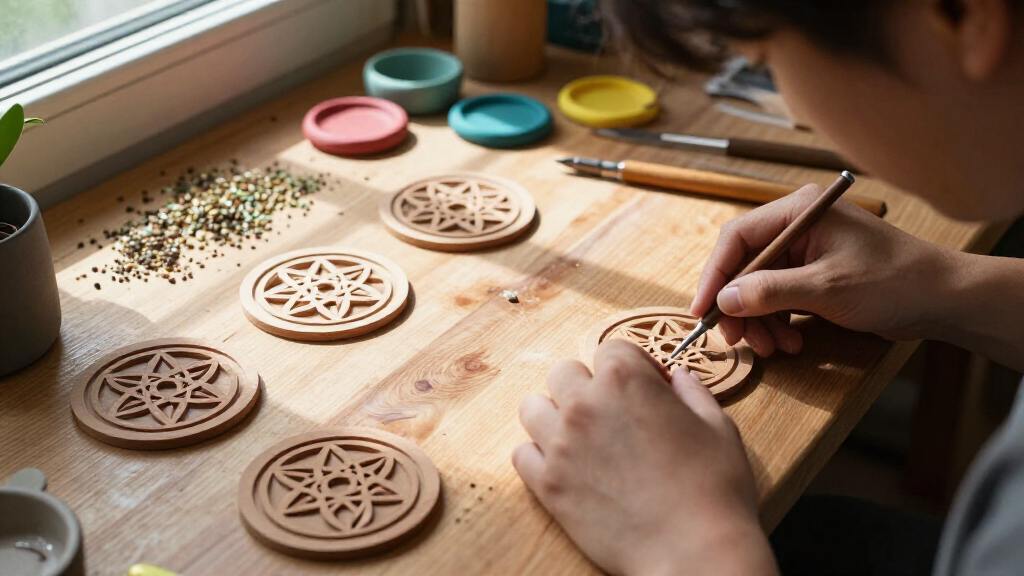 seed of life coaster sets