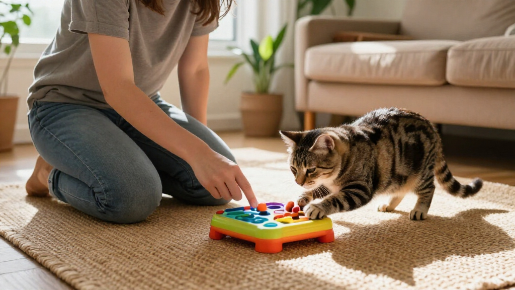 interactive cat puzzle toys