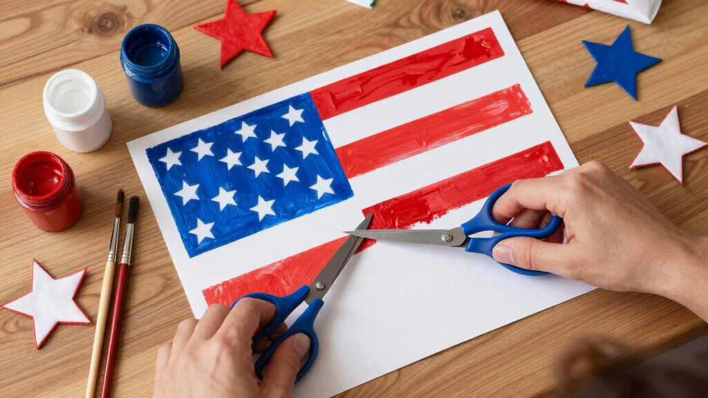 patriotic art and craft supplies