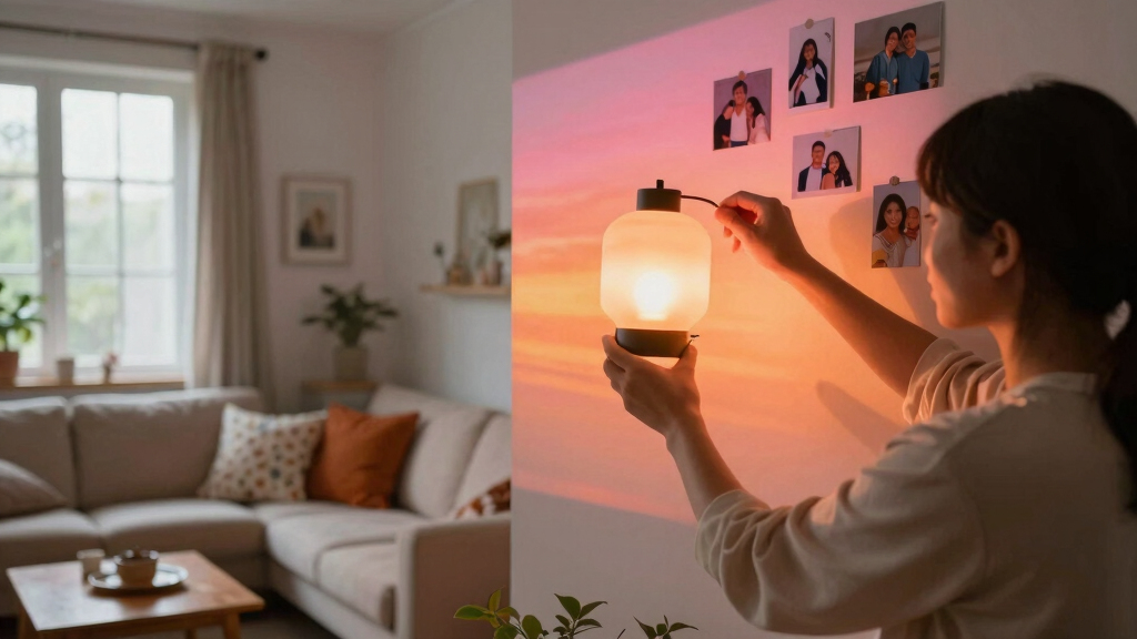 sunset projection lamps