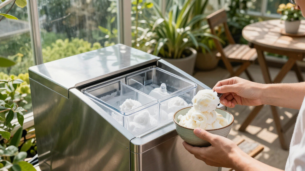 luxury ice machines for ice cream enthusiasts