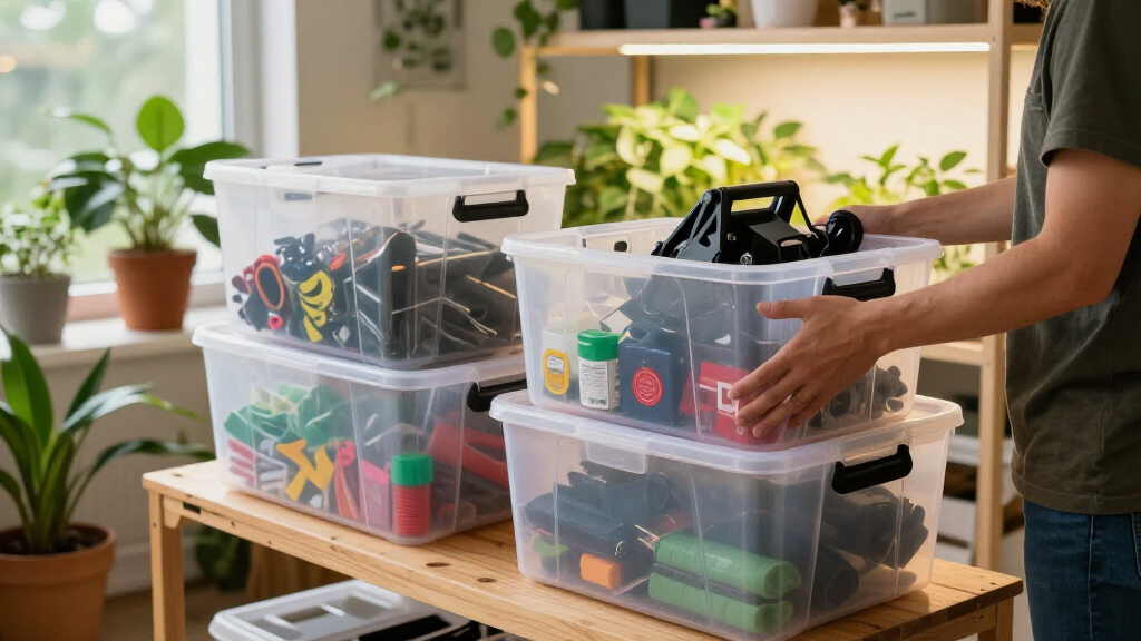 best large capacity storage system for grow room gear