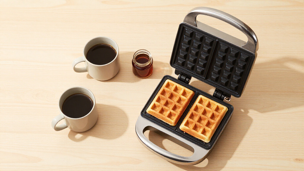 waffle makers cleanup