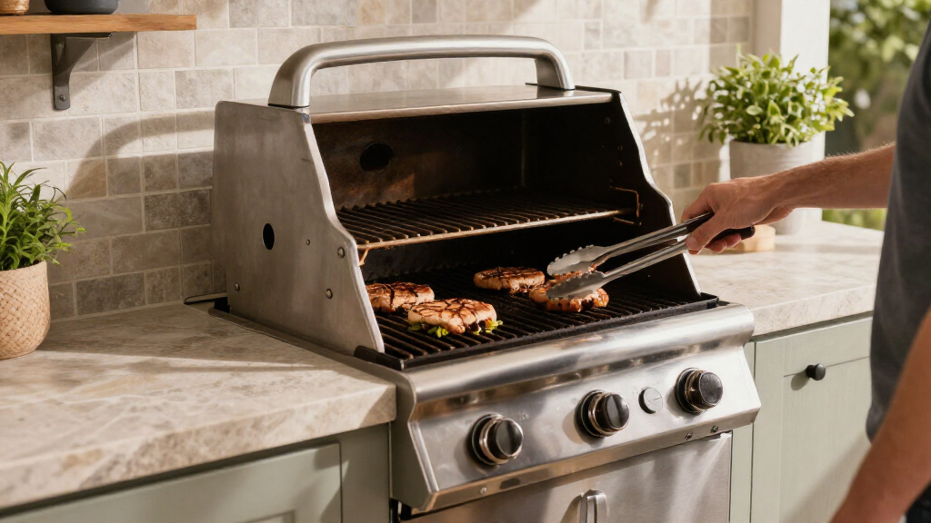 best built in gas grill for outdoor kitchen