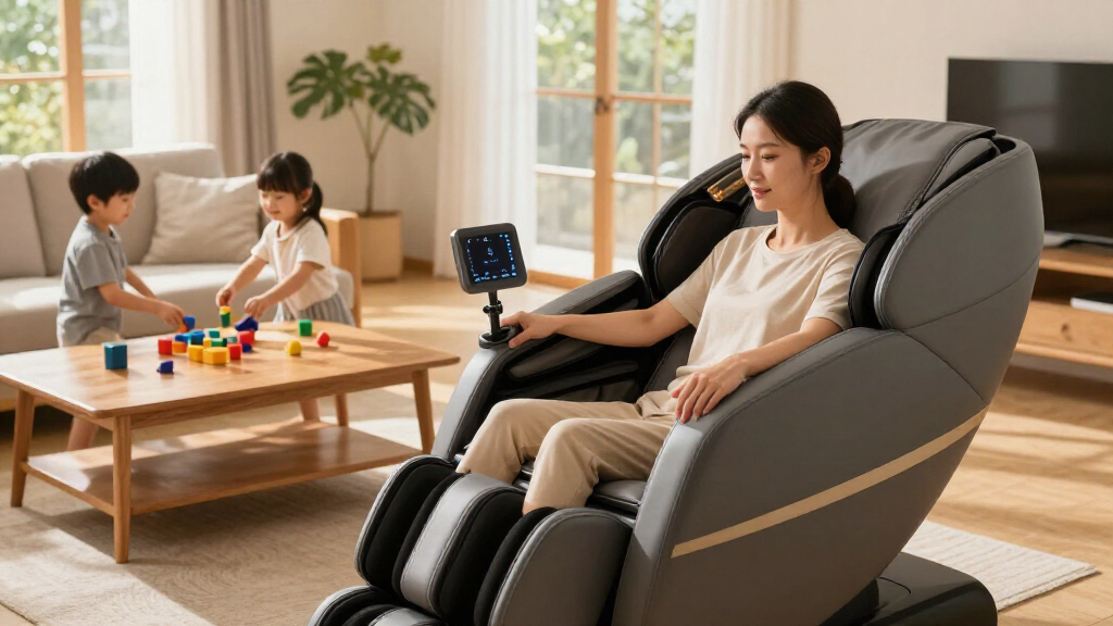 4d massage chairs with body scan