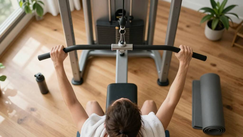 best lat pulldown machine home gym