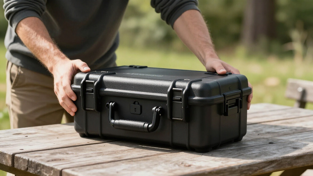 best lockable pelican-style case for hard drives