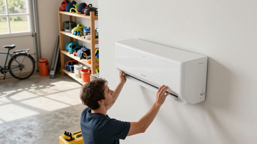 mini split ac heater for garage